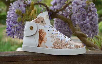 Sneaker Barons Papillom Mid Marie-Antoinette ocre