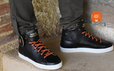 Sneaker Baron Papillon Mid Royal noir