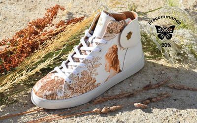 Sneaker Barons Papillom Mid Marie-Antoinette ocre or