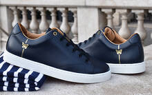 
      Sneaker Baron Papillon Basse navy initiales
  