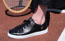 
      Sneaker Baron Papillon Basse noire initiales
  