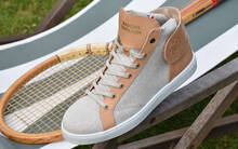 
      Sneakers Barons Papillom mid toile champagne
  