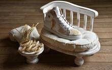 
      Sneaker Barons Papillom Mid Marie-Antoinette Ocre or
  