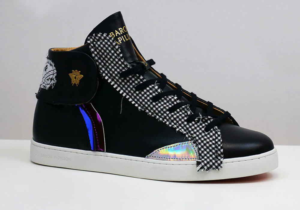 Sneaker Barons Papillom Mid Royal Minuit